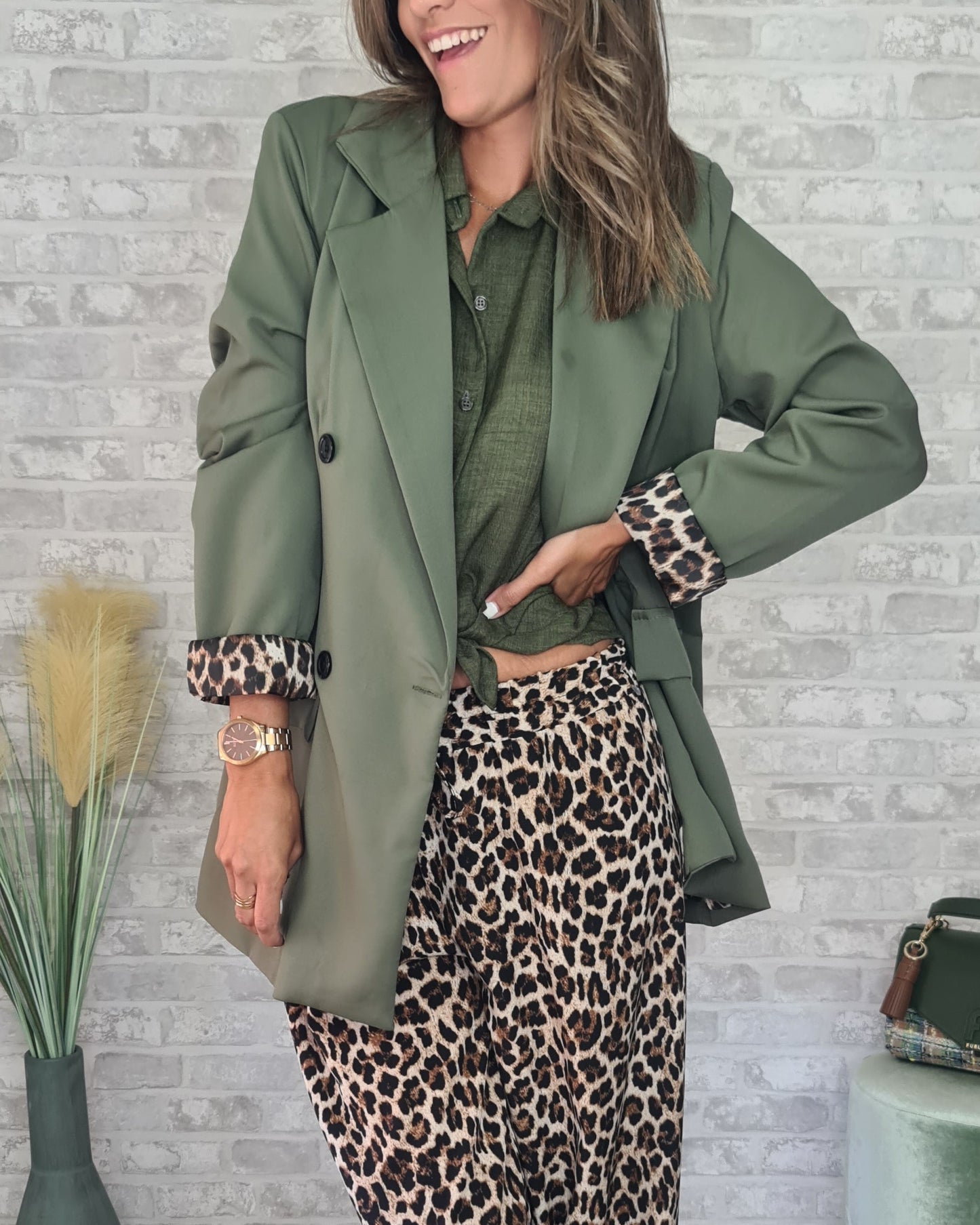 Blazer Leopardo